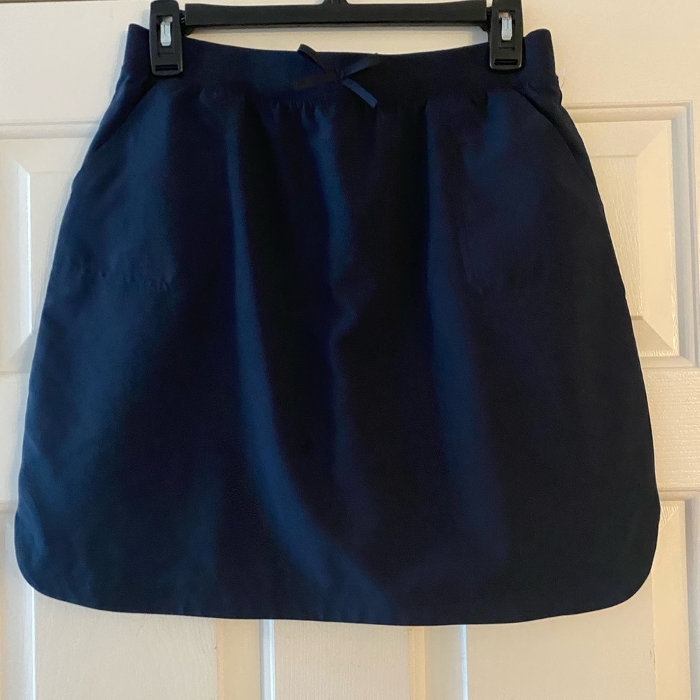 Navy Blue Uniform Skort